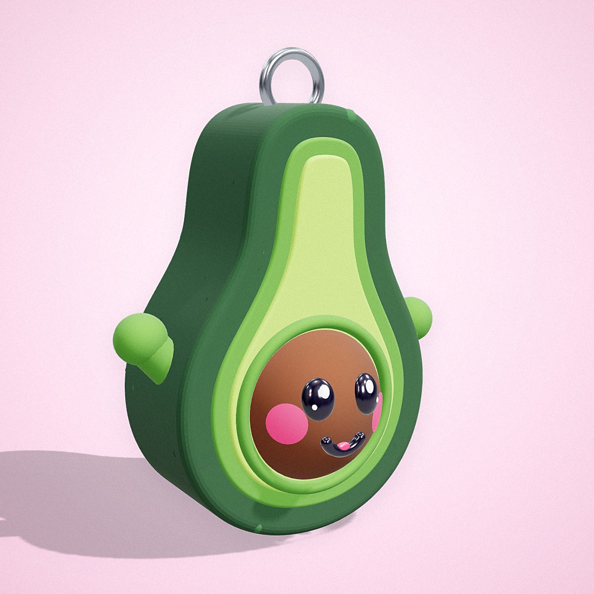 Aguacate Buen Rollo, vista de tres cuartos — La Tienda Brilli Brilli