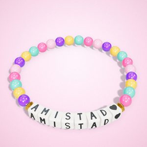 Pulsera Palabra Secreta, vista frontal — La Tienda Brilli Brilli