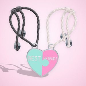 Pulsera Puzle BFF, vista frontal — La Tienda Brilli Brilli